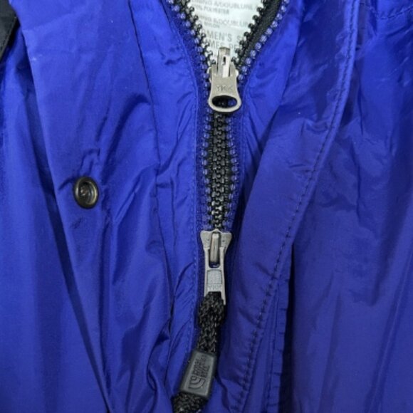 The North Face Gore-Tex Jacket Women’s Small – Blue Black Waterproof Hooded - Picture 12 of 15